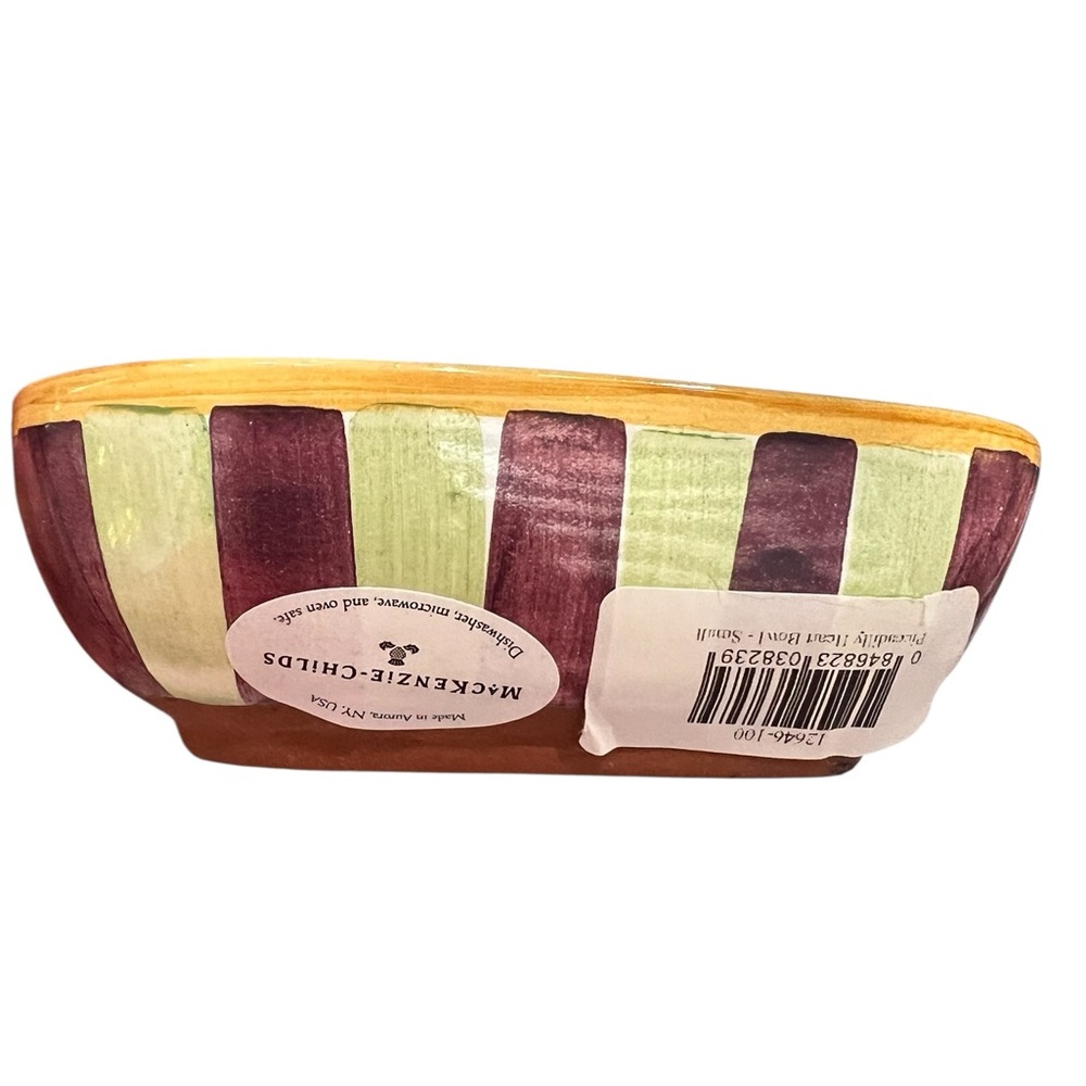 MacKenzie -Childs NWT adorable Piccadilly Heart Bowl. - Picture 6 of 10